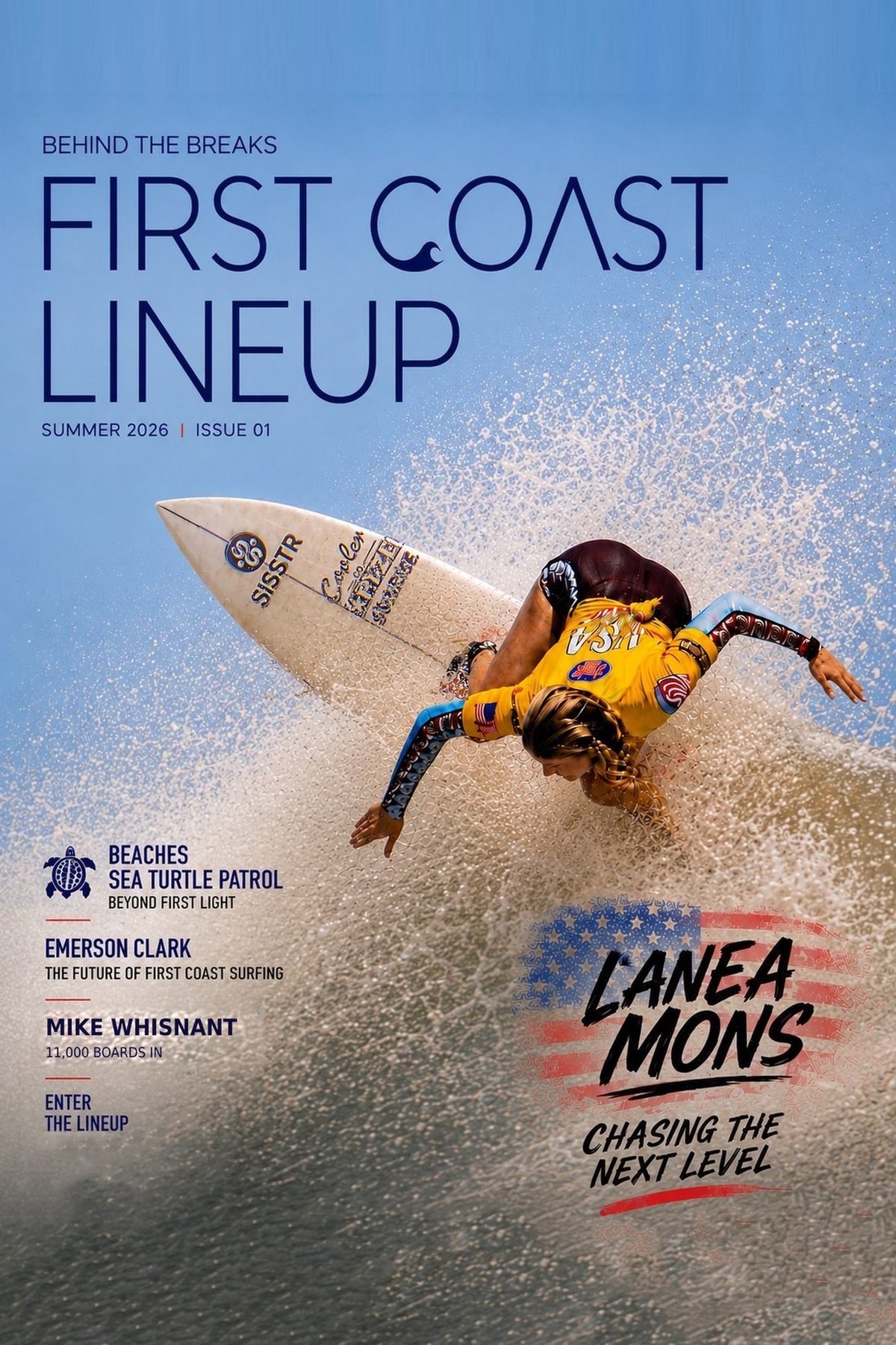 First Coast Lineup Issue 01 cover — Lanea Mons