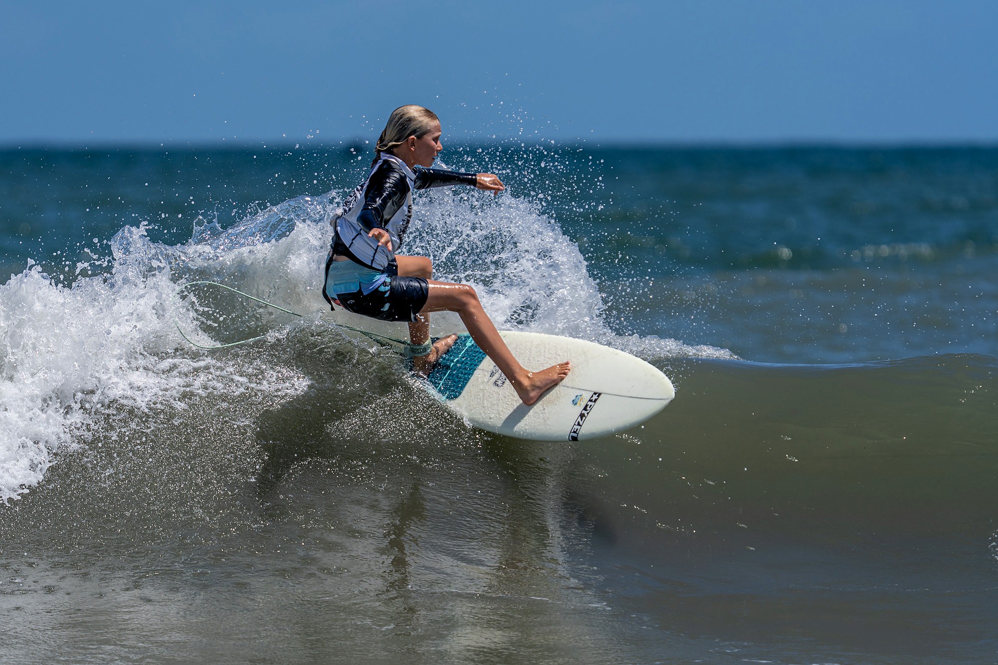 Emerson Clark, off the lip