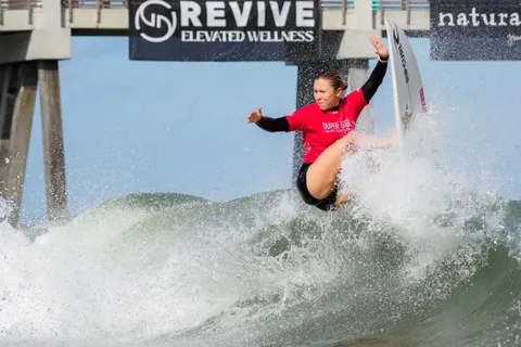 Super Girl Surf Festival Jacksonville Beach event artwork